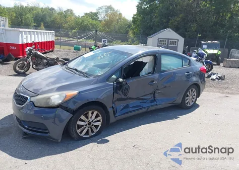 2014 Kia Forte Lx z USA, uszkodzony, nr VIN KNAFX4A61E5148441
